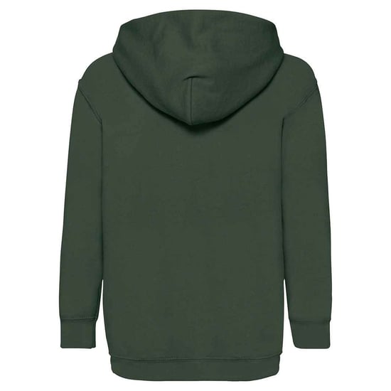 Fruit of the Loom Childrens/Kids Classic Hoodie (Bottle Green) - Image 2