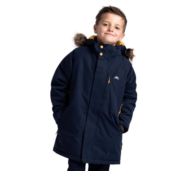 Trespass Childrens/Kids Ultimately Waterproof Padded Jacket (Navy) - Image 3