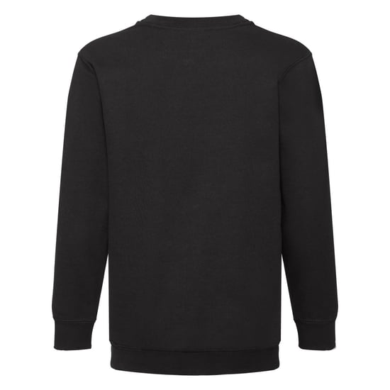 Fruit of the Loom Childrens/Kids Premium Set-in Sweatshirt (Black) - Image 2