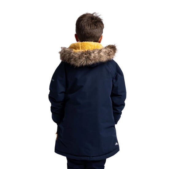 Trespass Childrens/Kids Ultimately Waterproof Padded Jacket (Navy) - Image 4