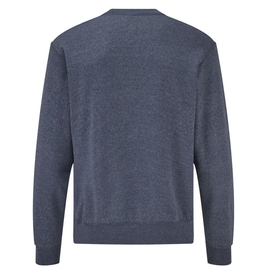 Fruit of the Loom Unisex Adult Classic Heather Set-in Sweatshirt (Navy) - Image 2