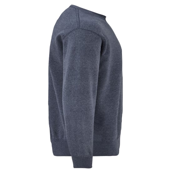 Fruit of the Loom Unisex Adult Classic Heather Set-in Sweatshirt (Navy) - Image 3