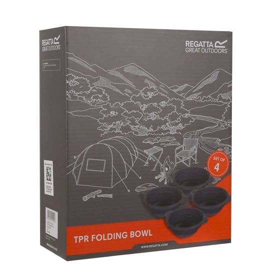 Regatta Folding Bowl (Set Of 4) (Ebony Grey) - Image 6