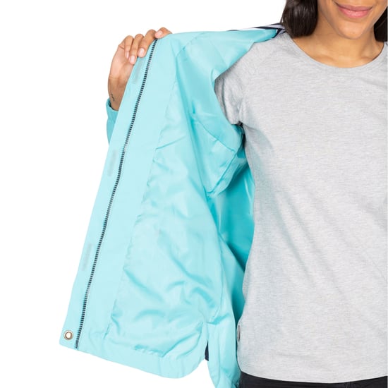 Trespass Womens/Ladies Flourish Waterproof Jacket (Aquamarine) - Image 5