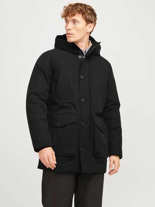 Jack & Jones Chaqueta invierno City Parka Negro - Image 2