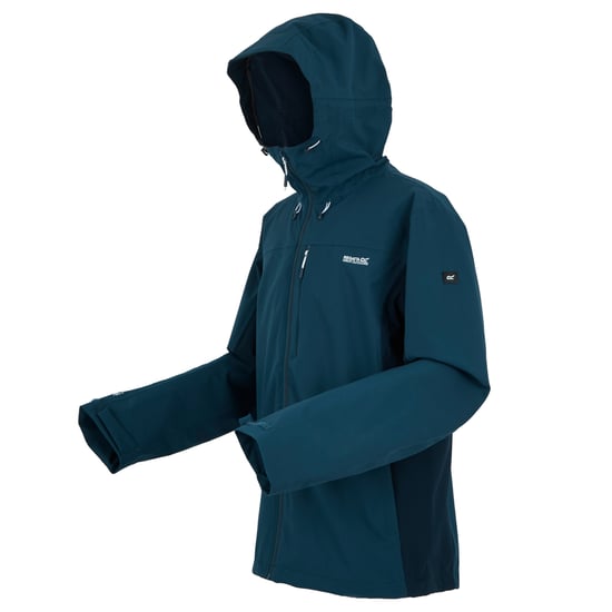 Regatta Mens Birchdale II Waterproof Jacket (Moonlight Denim/Navy) - Image 3