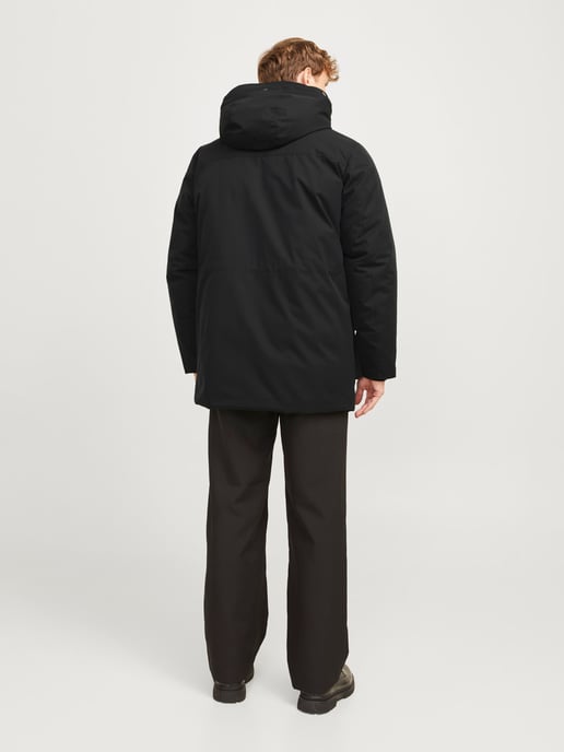 Jack & Jones Chaqueta invierno City Parka Negro - Image 4