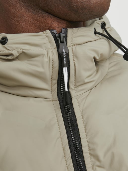 Chaqueta Jack & Jones invierno Chaqueta Heat Hybrid Beige - Image 4