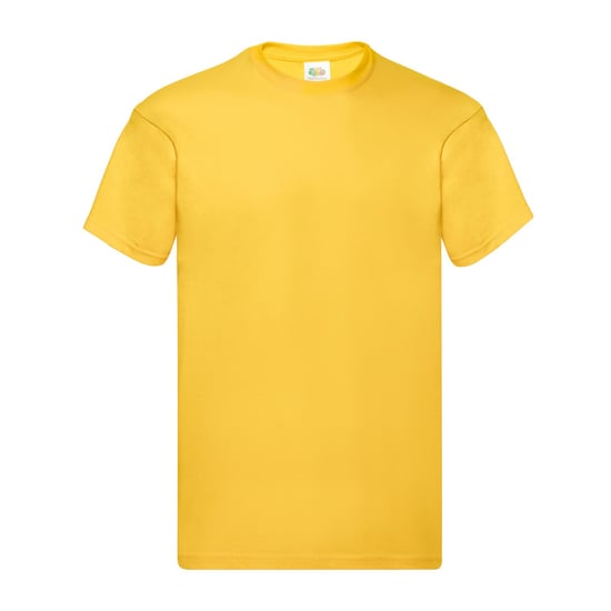 Fruit of the Loom Unisex Adult Original Cotton T-Shirt (Sunflower) - Image 1