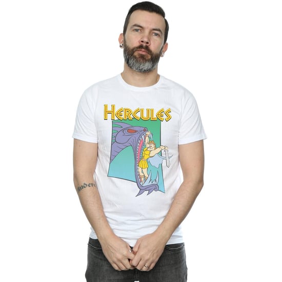 Disney Mens Hercules Hydra Fight T-Shirt (White) - Image 2