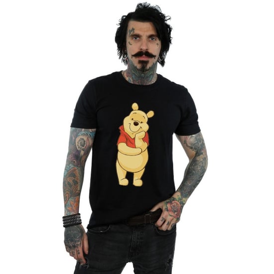 Disney Mens Winnie The Pooh Cute T-Shirt (Black) - Image 3