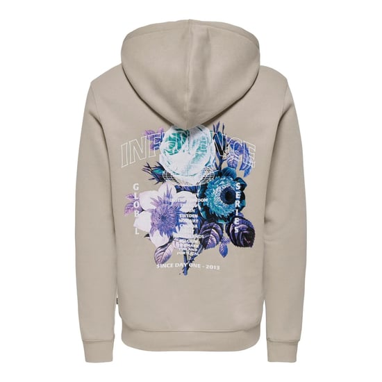 Only & Sons Sudaderas con capucha Keane Hoodie Beige - Image 2