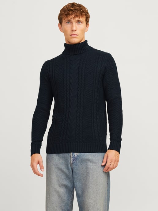 Jack & Jones Jersey Craig Cuello Redondo Azul - Image 2