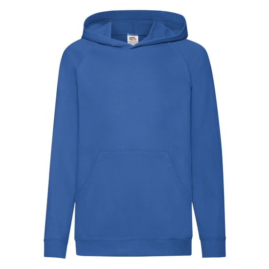 Fruit of the Loom Childrens/Kids Lightweight Hoodie (Royal Blue) - Image 1