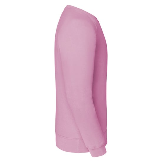 Fruit of the Loom Unisex Adult Classic Raglan Sweatshirt (Light Pink) - Image 3