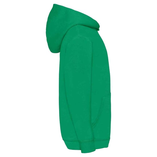Fruit of the Loom Childrens/Kids Classic Hoodie (Kelly Green) - Image 3