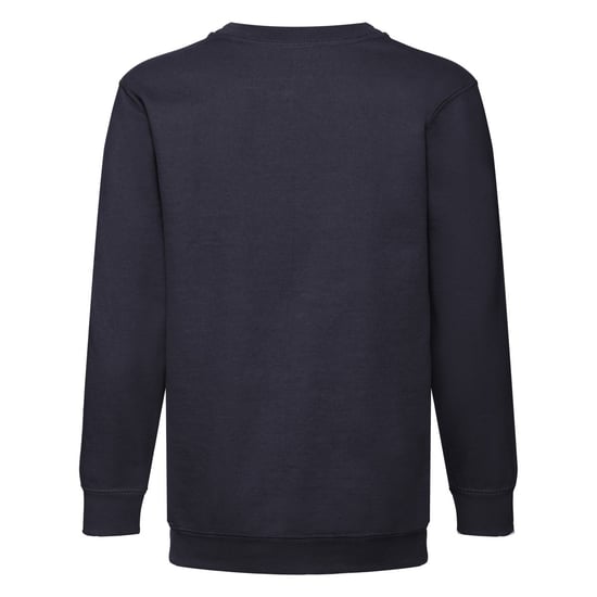 Fruit of the Loom Childrens/Kids Premium Set-in Sweatshirt (Deep Navy) - Image 2