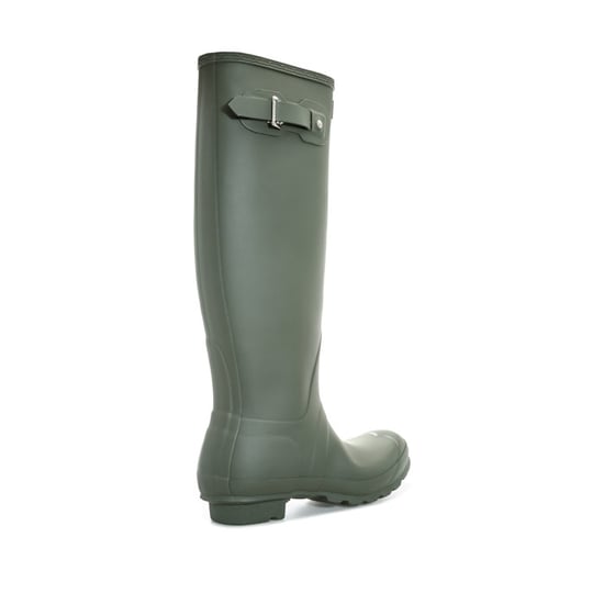 Women's Hunter Original Tall Wellington Boots in olive - Image 3