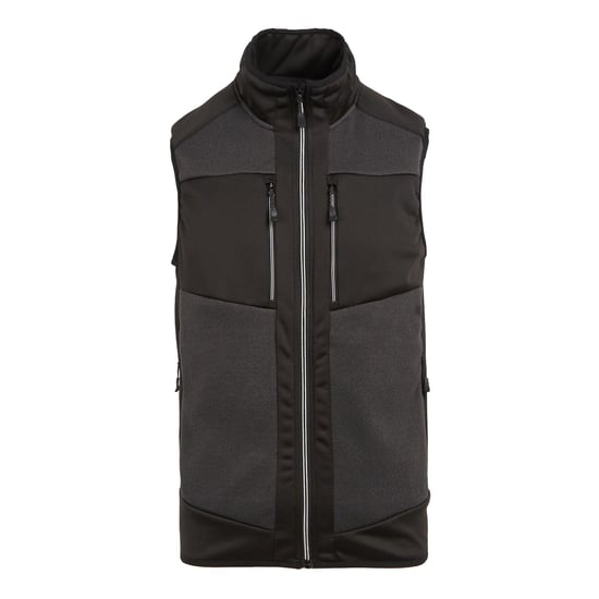 Regatta Mens E-Volve Stretch Body Warmer (Ash/Black) - Image 1