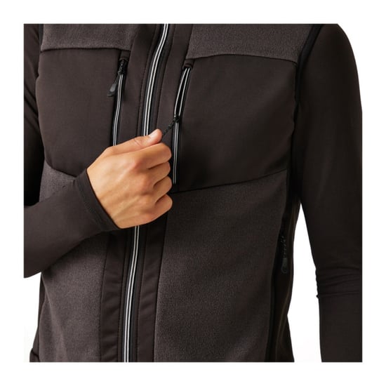 Regatta Mens E-Volve Stretch Body Warmer (Ash/Black) - Image 4