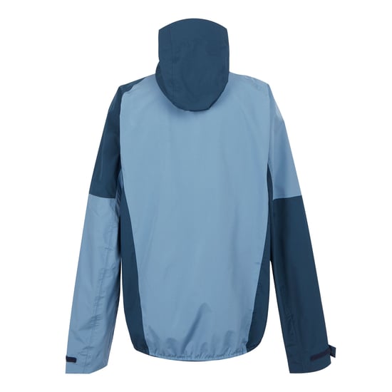 Regatta Mens Deserto II Colour Block Waterproof Jacket (Coronet Blue/Moonlight Denim) - Image 2