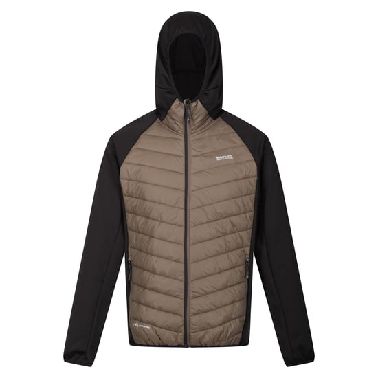 Regatta Mens Andreson VIII Hybrid Jacket (Crocodile/Black) - Image 1