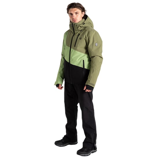 Dare 2B Mens Baseplate II Ski Jacket (Olivine Green/Piquant Green) - Image 4