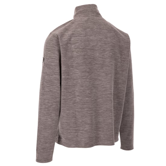 Trespass Mens Farnworth AT100 Fleece Top (Grey) - Image 2