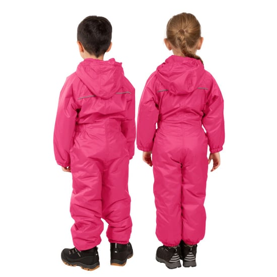 Trespass Kids Unisex Dripdrop Padded Waterproof Rain Suit - Image 3