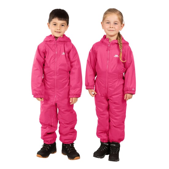 Trespass Kids Unisex Dripdrop Padded Waterproof Rain Suit - Image 4