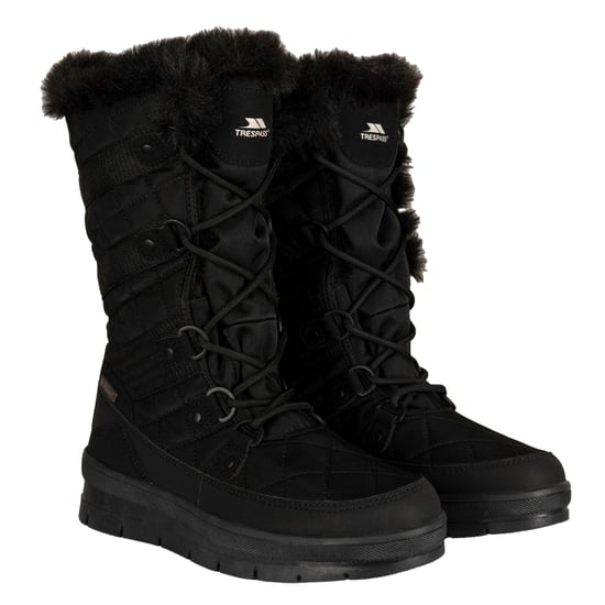 Trespass Womens/Ladies Evelyn Snow Boots (Black) - Image 1