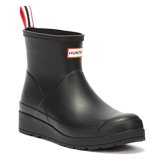 Hunter Original Play Corto Botas de Agua para Mujer Negro - Image 2