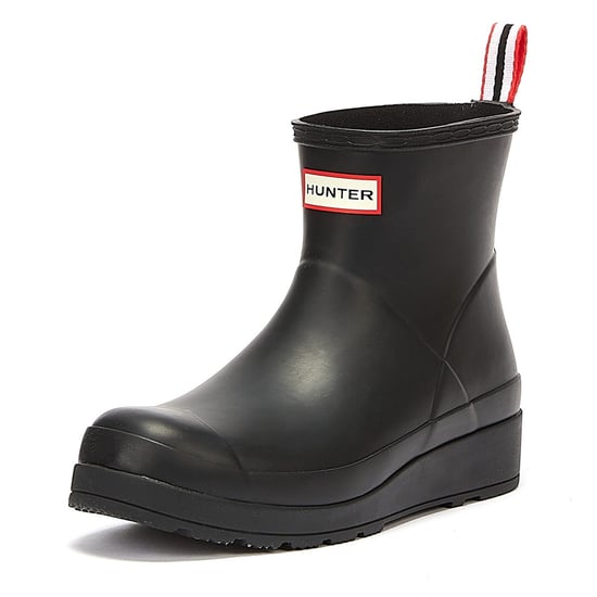 Hunter Original Play Corto Botas de Agua para Mujer Negro - Image 3