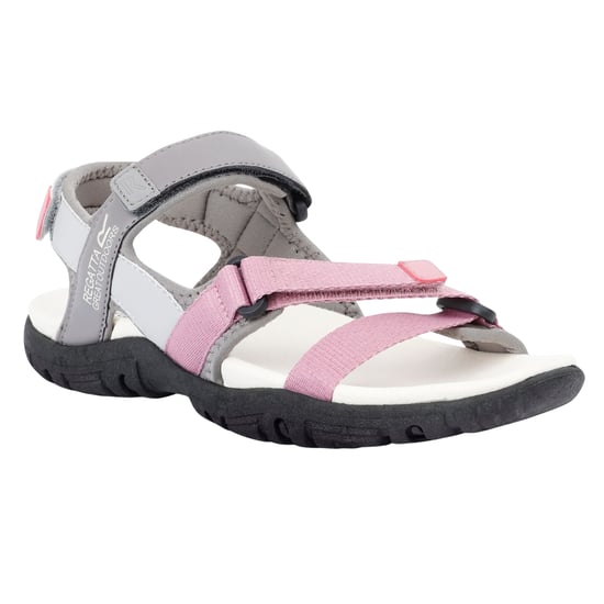 Regatta Womens/Ladies Santa Clara II Sandals (Grey/Lilac) - Image 4