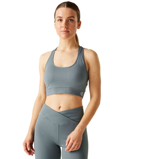 Dare 2B Womens/Ladies Dont Sweat It II Sports Bra (Element Grey) - Image 4