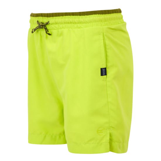 Regatta Childrens/Kids Skander III Plain Swim Shorts (Wild Lime) - Image 3