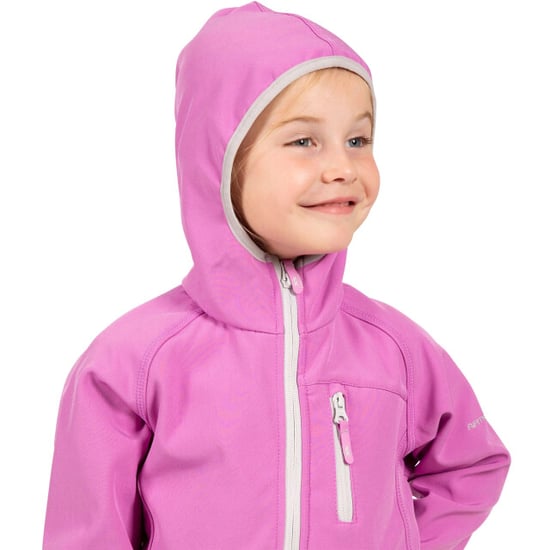 Trespass Childrens/Kids Kian Softshell Jacket (Deep Pink) - Image 3