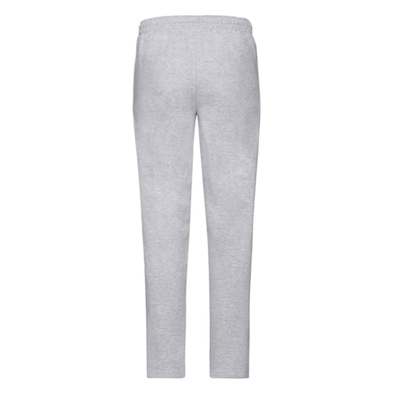 Fruit of the Loom Mens Classic Heather Open Hem Jogging Bottoms (Heather Grey) - Image 2