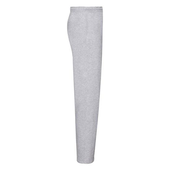 Fruit of the Loom Mens Classic Heather Open Hem Jogging Bottoms (Heather Grey) - Image 3