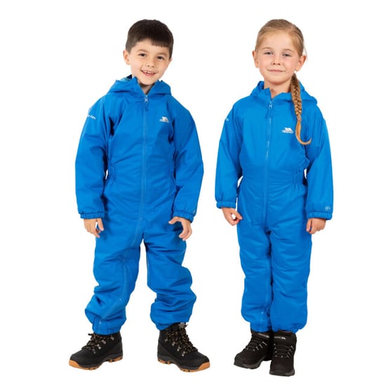 Trespass Kids Unisex Dripdrop Padded Waterproof Rain Suit - Image 4