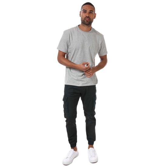 Pantalones Cargo Slim Fit Paul Warner de Jack Jones para Hombre en Negro - Image 3