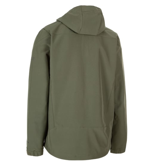 Trespass Mens Marlon Soft Shell Jacket (Ivy) - Image 2