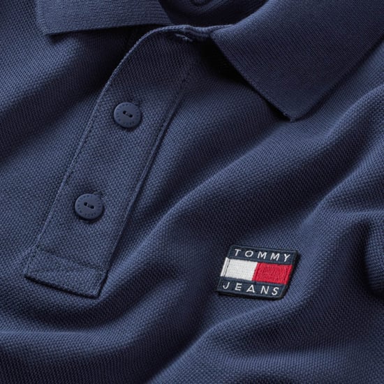 Polo Tommy Jeans SS Classic Badge Polo Azul - Image 3