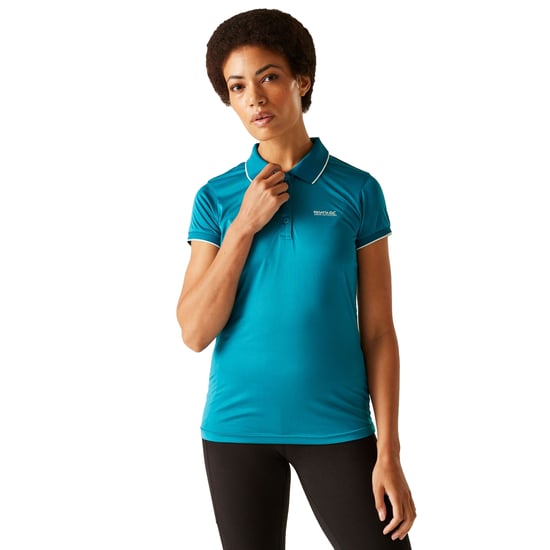 Regatta Womens/Ladies Remex II Polo Neck T-Shirt (Exotic Plume Solid) - Image 1