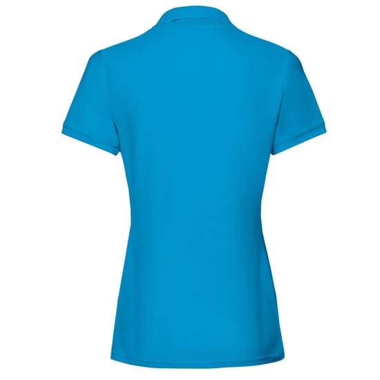 Fruit of the Loom Womens/Ladies Premium Polo Shirt (Azure Blue) - Image 2