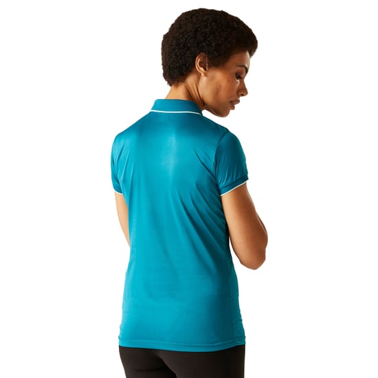 Regatta Womens/Ladies Remex II Polo Neck T-Shirt (Exotic Plume Solid) - Image 2