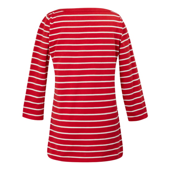 Regatta Womens/Ladies Bayletta 3/4 Sleeve Top (High Risk Red/White) - Image 2