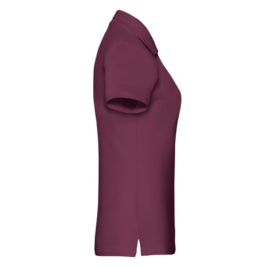 Fruit of the Loom Womens/Ladies Premium Polo Shirt (Burgundy) - Image 3