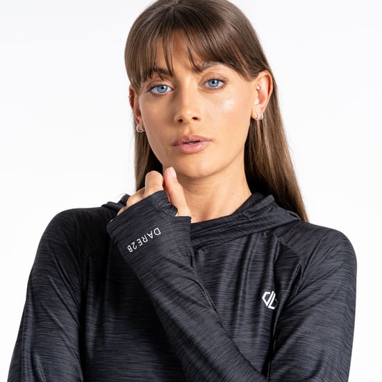 Dare 2B Womens/Ladies Sprint City Lightweight Hoodie (Black) - Image 6