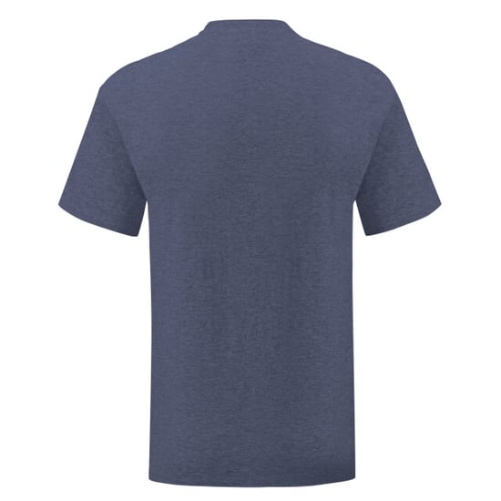 Fruit of the Loom Unisex Adult Iconic Heather T-Shirt (Heather Navy) - Image 2